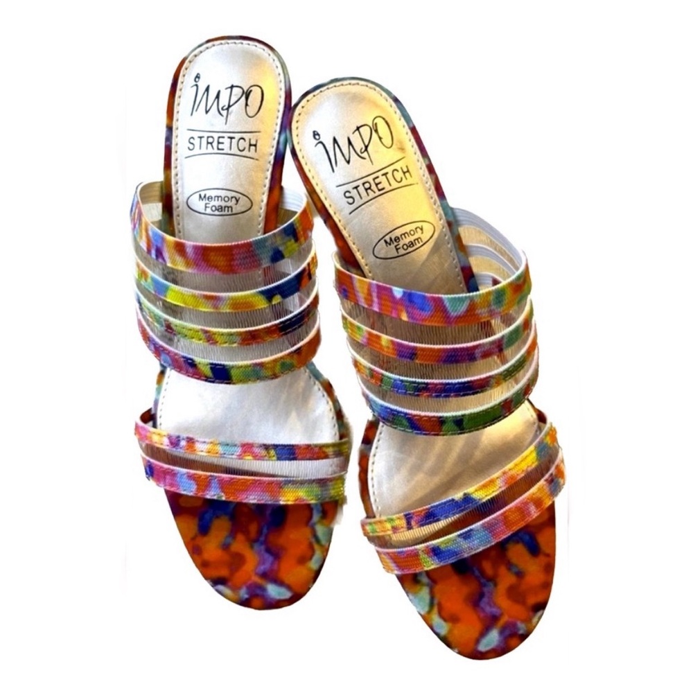 IMPO 6.5 Niasha Stretch Heels Like new EUC